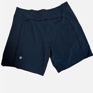 Lululemon Men's Athletic Shorts Black Lined XXL EUC